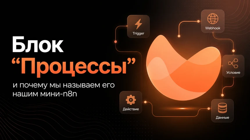 Блок “Процессы” и почему мы называем его нашим мини-n8n
