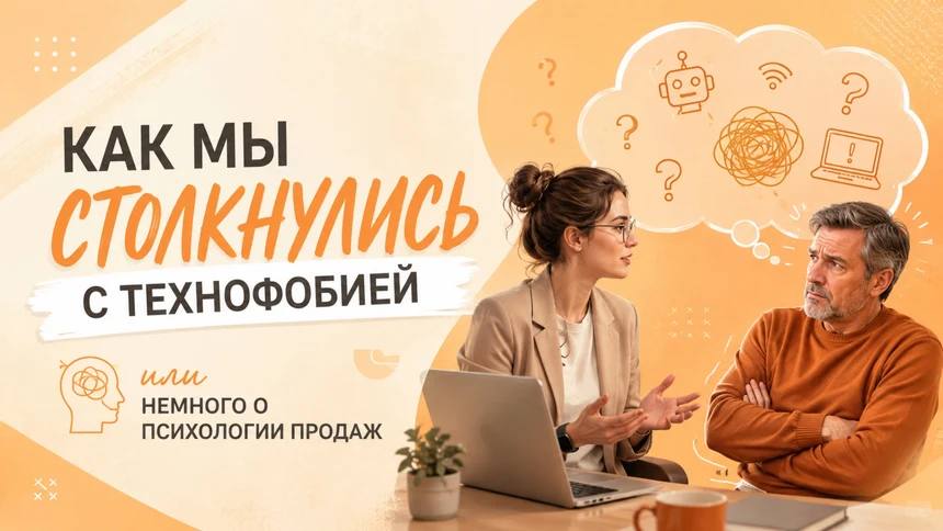 Как мы столкнулись с технофобией или немного о психологии продаж